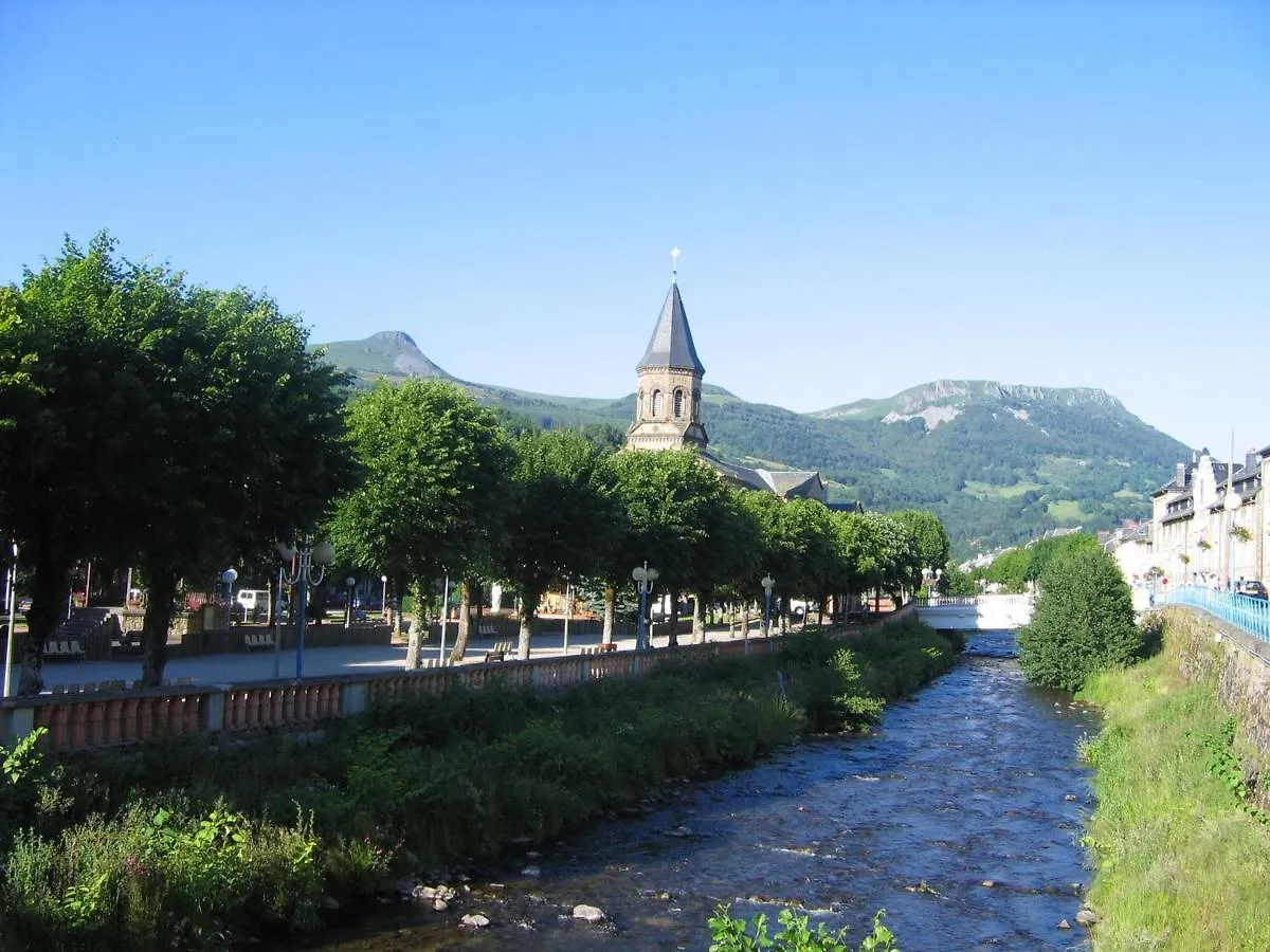 Apartmán T3 A La Bourboule, Terrasse, Wifi, Proche Centre Et Thermes - Fr-1-608-128 Francie
